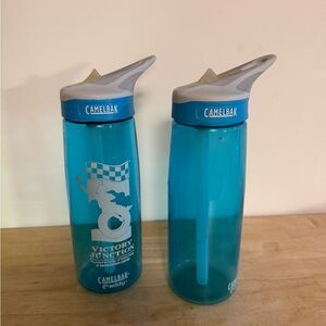 CamelBak Teal Water Bottles with Flip Lids